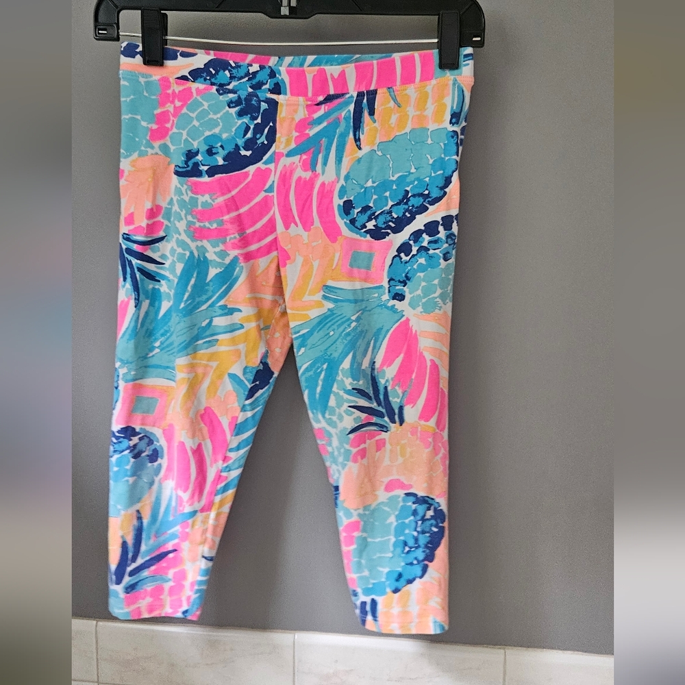 Lily Pulitzer Maia Crop Leggins Girls Large